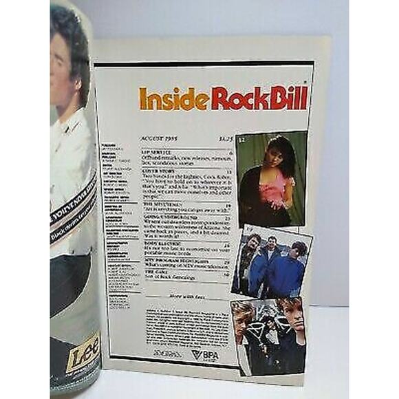 RockBill Magazine A-Ha CockRobin Sting Minutemen Live Aid MTV Aug 1985 New Wave - Picture 2 of 11